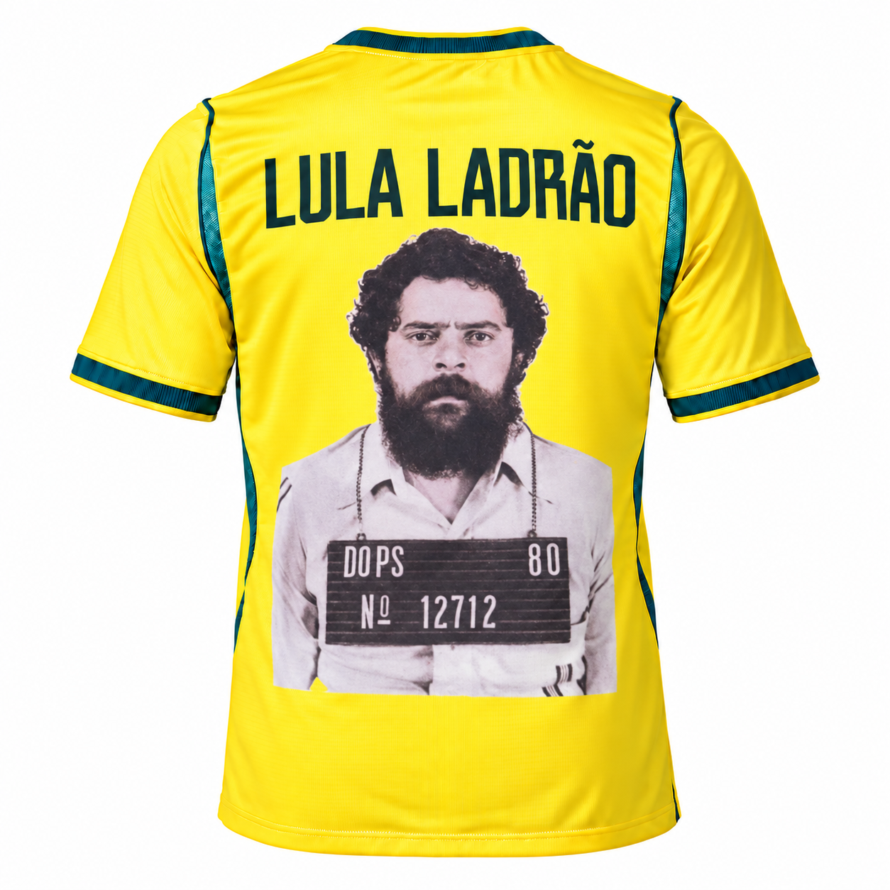Camisa Brasil 2026 Personalizada Lula Ladrão