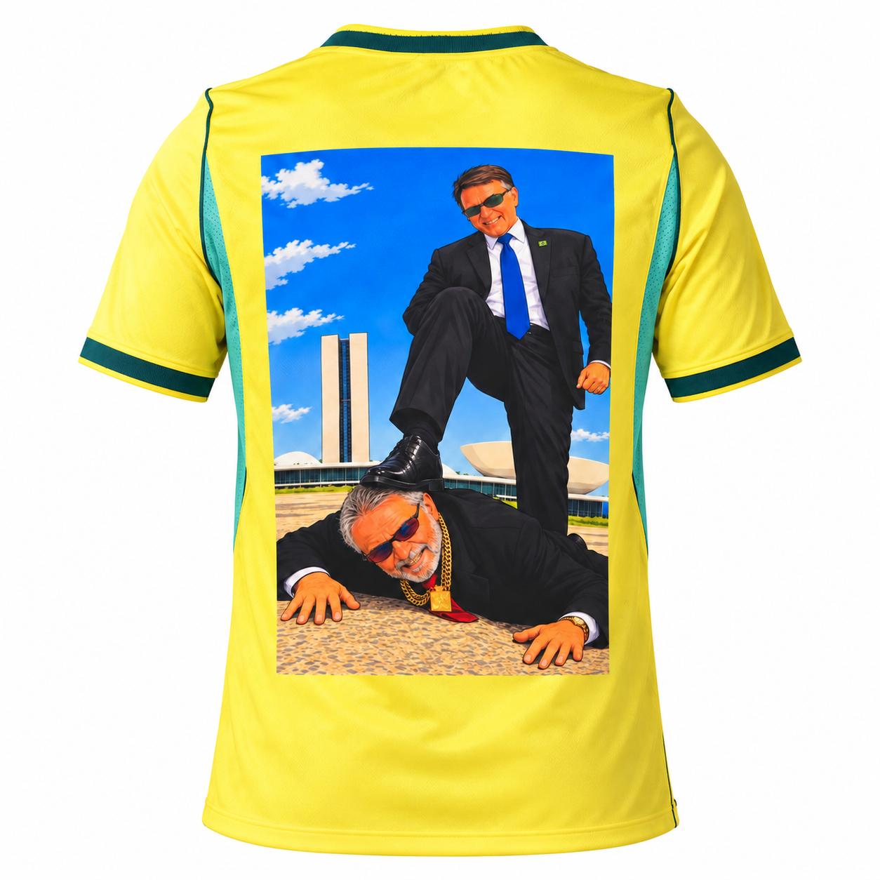 Camisa Brasil 2026 Personalizada Bolsonaro Brasília
