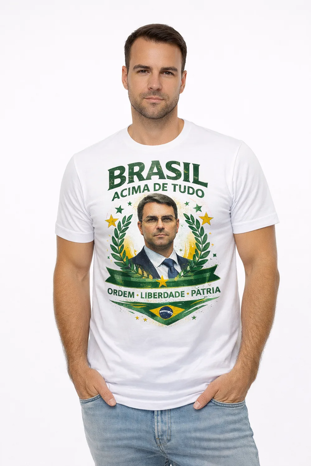 Camiseta Ordem, Liberdade e Pátria